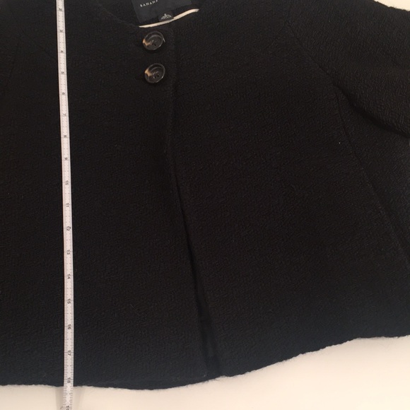 ✅ SOLD Short Boiled Wool “Topper” Jackie O! Size 6 - Picture 7 of 10